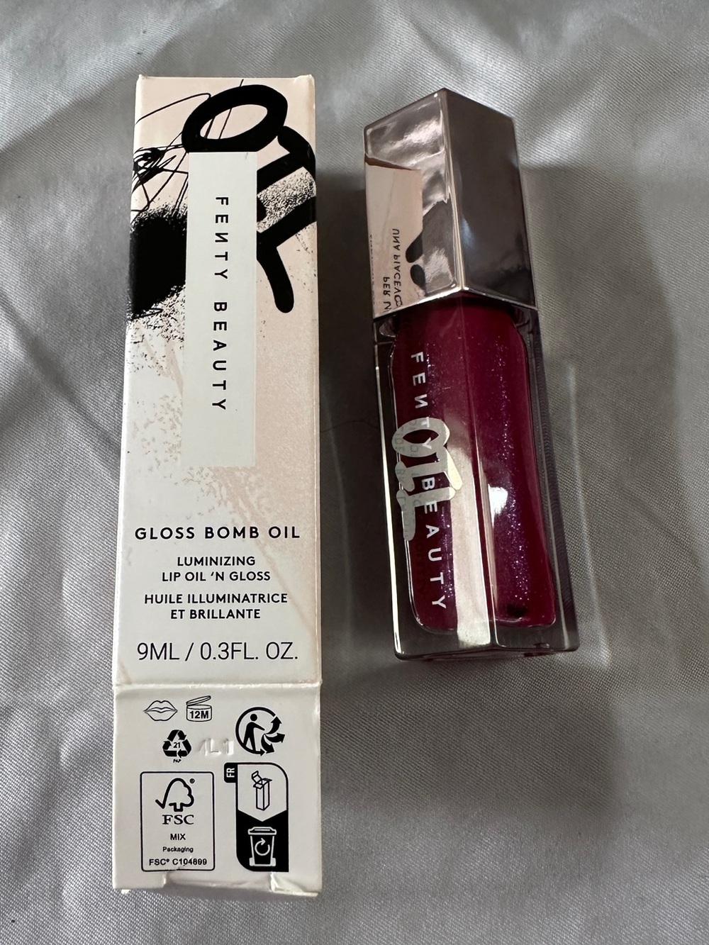 Fenty Beauty Gloss Bomb Oil - Razzberry Jamz Shimmery